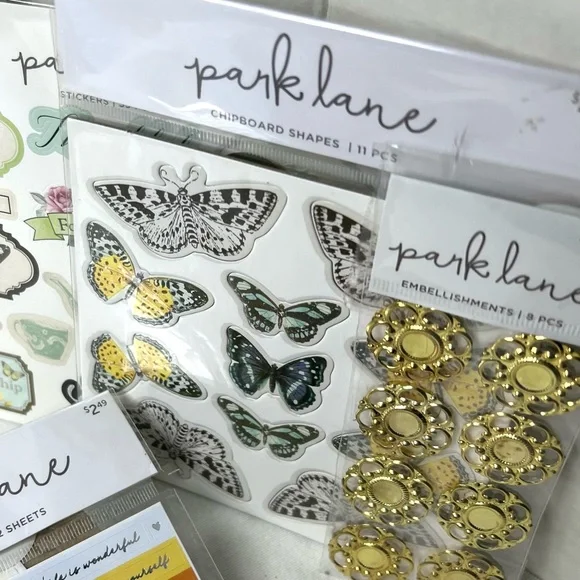 PARK LANE PAPER AND STICKER COLLECTION - Picture 6 of 16